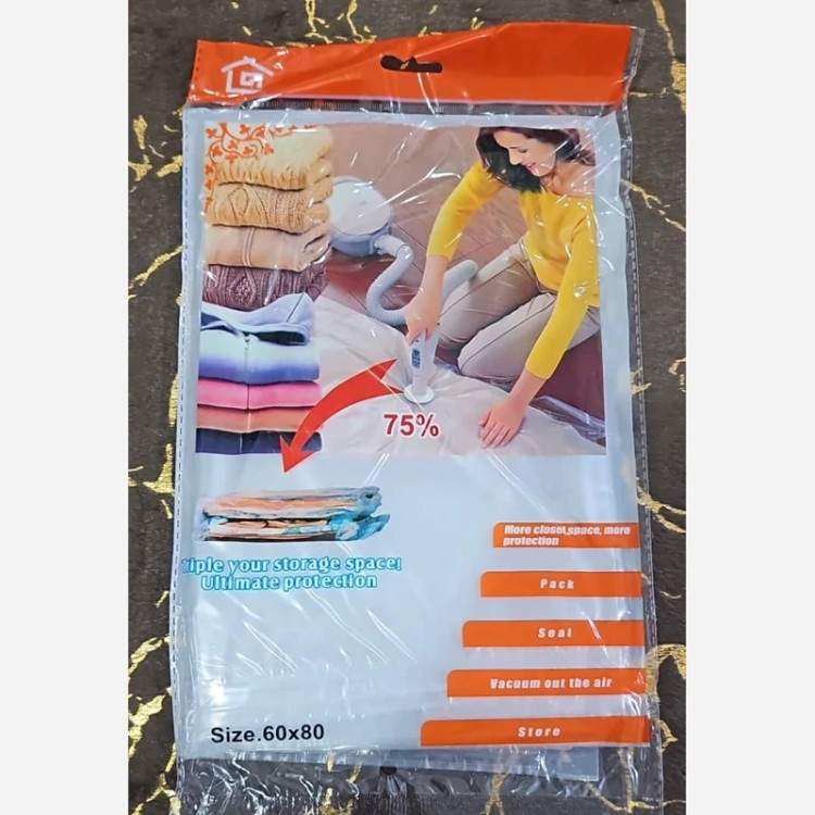 کیسه وکیوم لباس سایز60در80 اصل