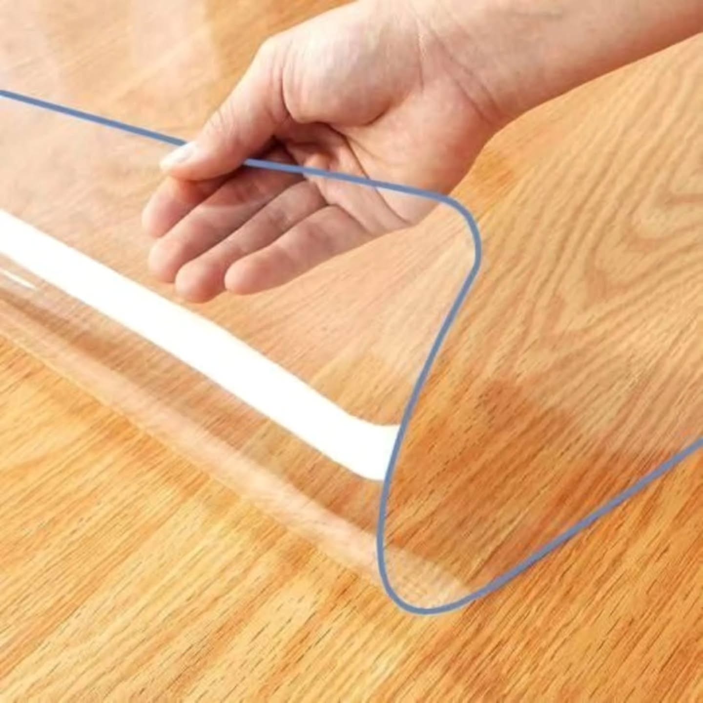 طلق رومیزی شفاف ظخیم 2 میل عرض 60 خارجی(آیسو)