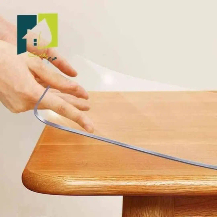 طلق رومیزی شفاف ظخیم 2 میل عرض 120 خارجی(آیسو)